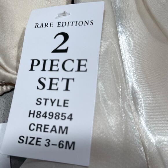 Rare Editions Baby Girl Shimmer Social Dress 3-6M Holiday Special Occasion NWT - Picture 6 of 8